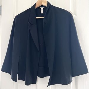 Over dress cropped cape